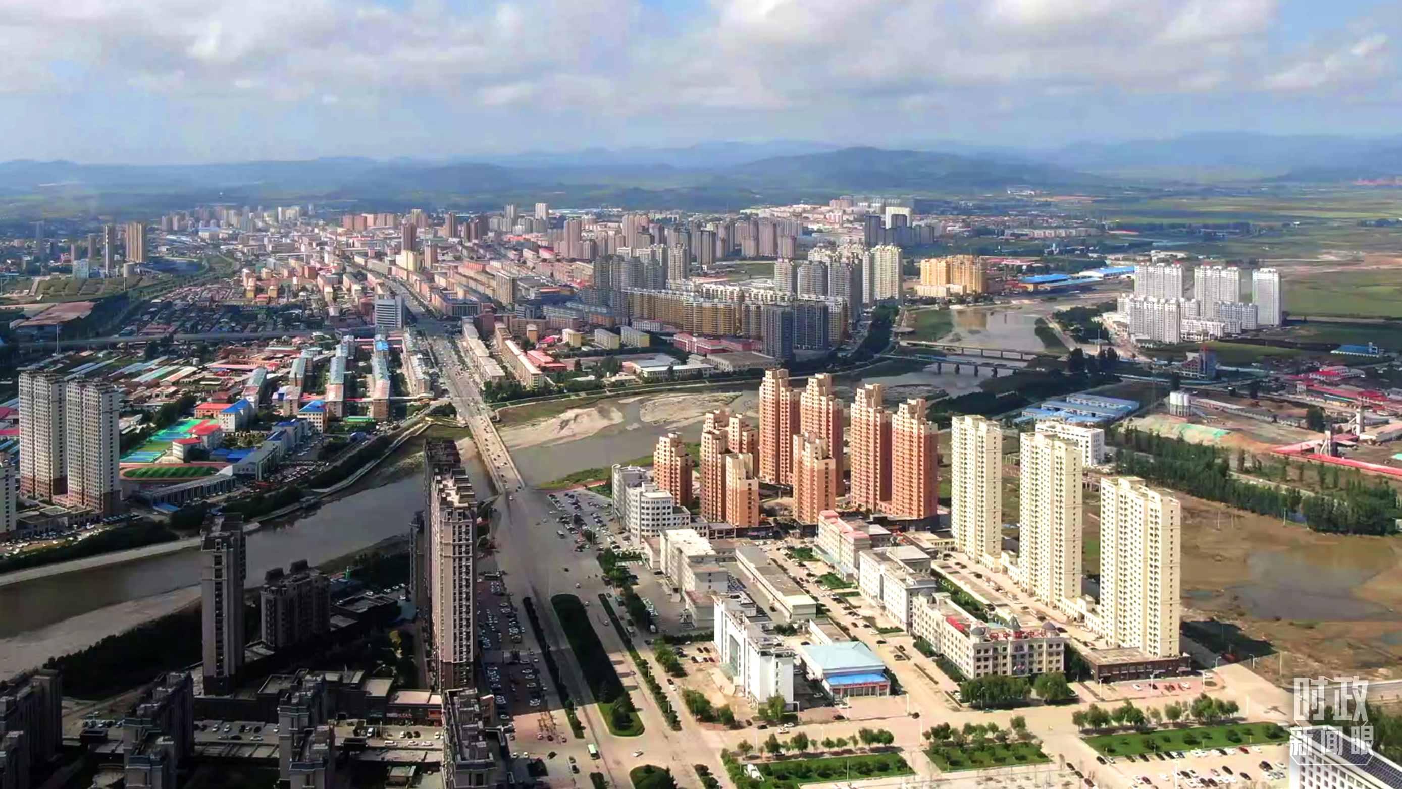 △尚志市境内水网发达,蚂蚁河、大泥河等穿境而过。(总台央视记者张耿生拍摄) △尚志市境内水网发达,蚂蚁河、大泥河等穿境而过。(总台央视记者张耿生拍摄)