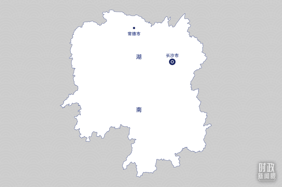 △习近平湖南之行考察点示意图 △习近平湖南之行考察点示意图