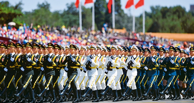 人民军队在新中国发展壮大