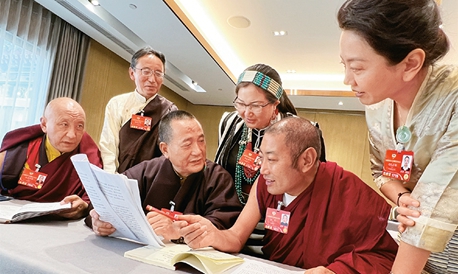 充分发挥西藏政协在治边稳藏中的优势作用