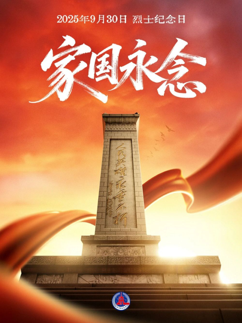 今天,以国之名,向烈士致敬!