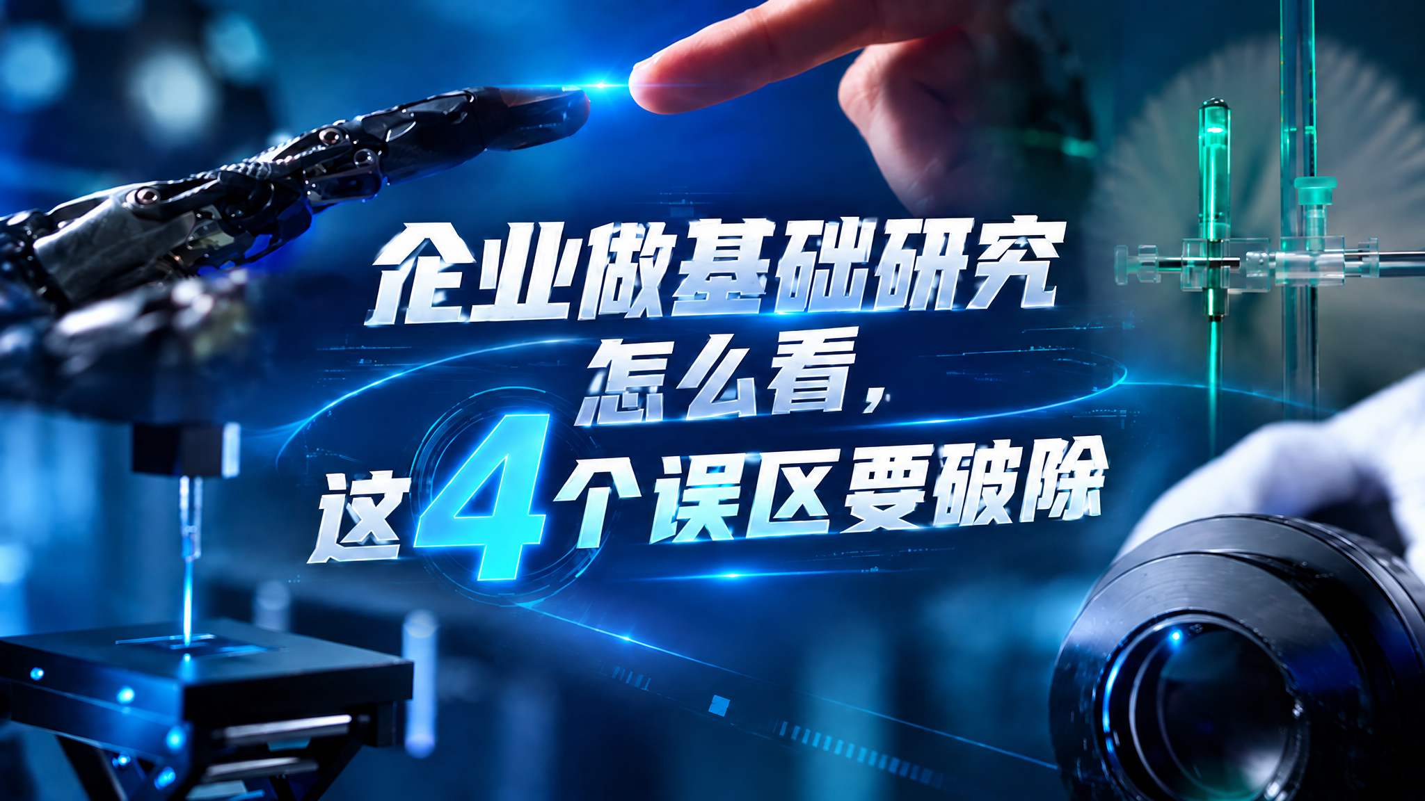 企业做基础研究怎么看，这4个误区要破除