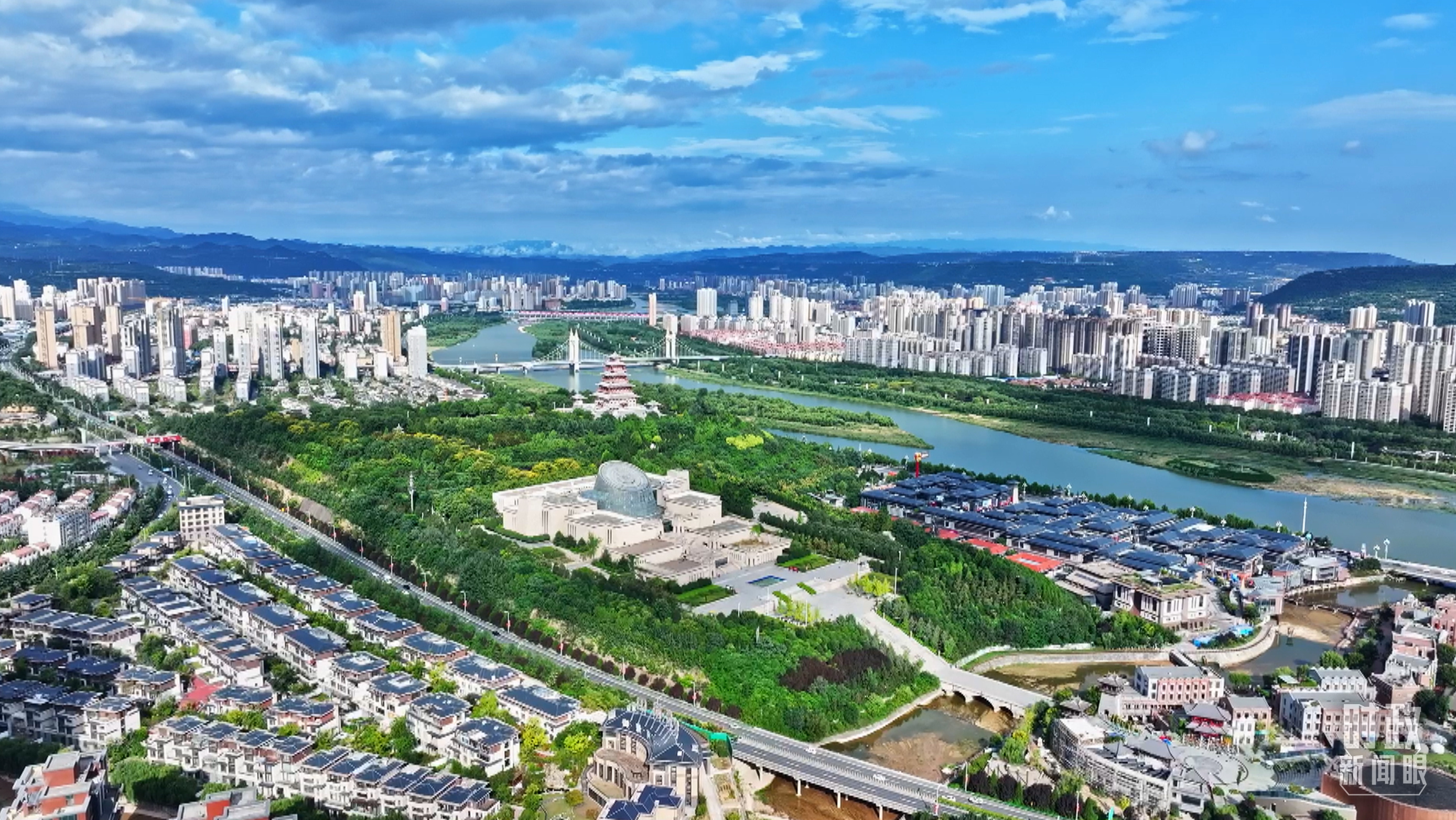 △ 宝鸡。(总台记者刘海涛拍摄) △ 宝鸡。(总台记者刘海涛拍摄)