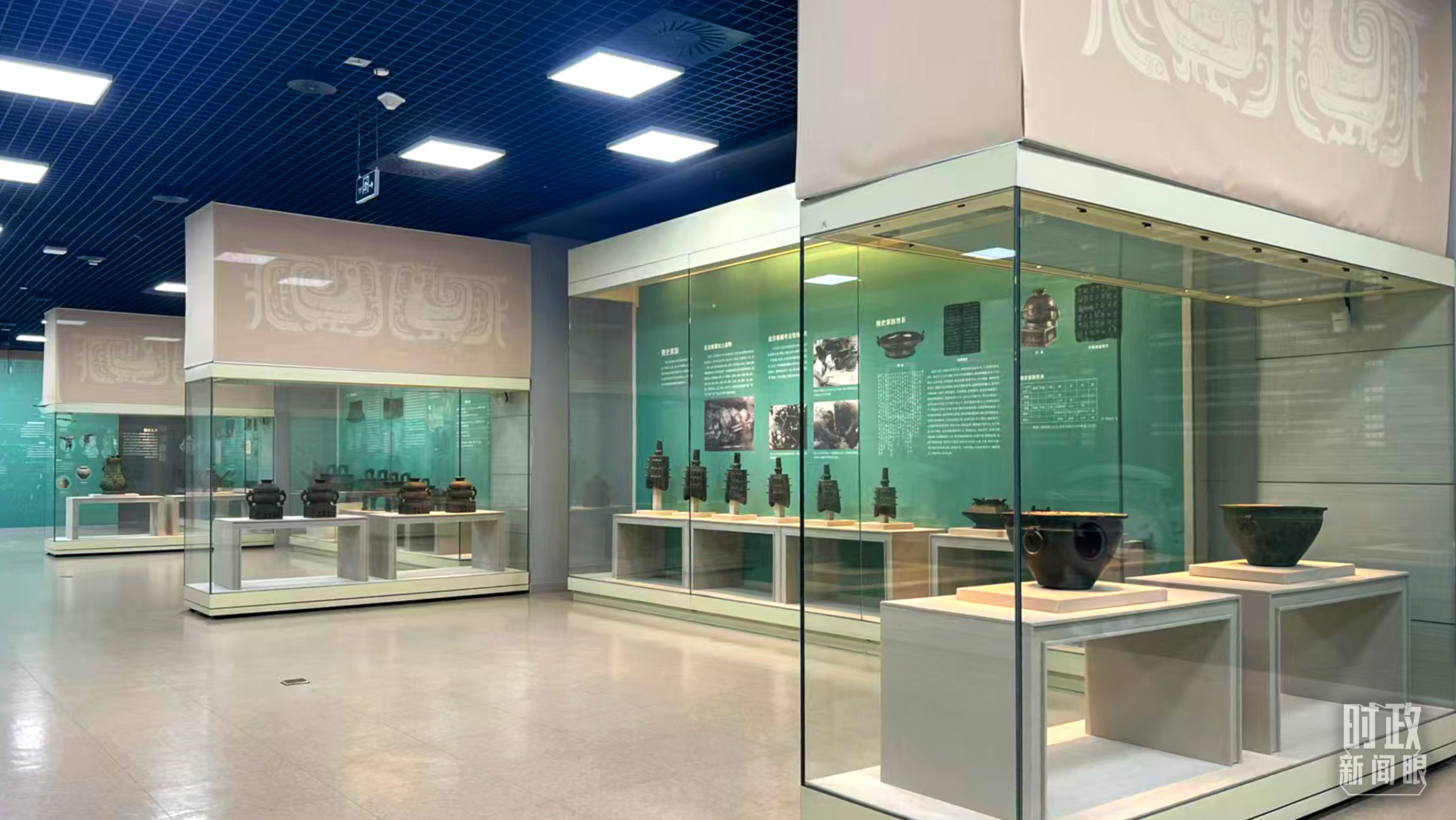 △ 宝鸡青铜器博物院内展陈。(总台记者崔刚拍摄) △ 宝鸡青铜器博物院内展陈。(总台记者崔刚拍摄)