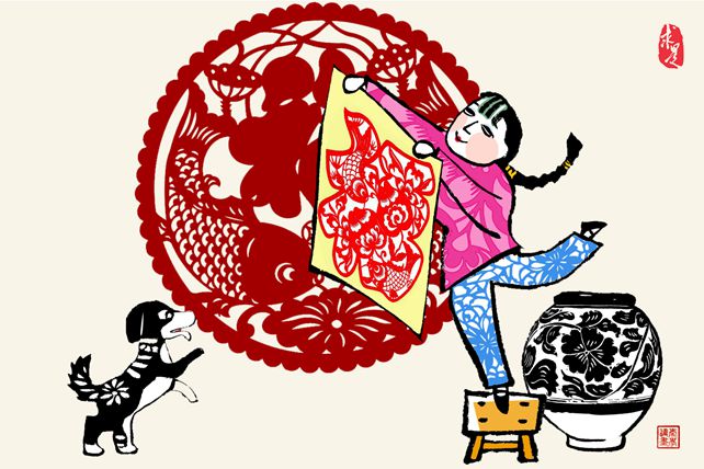 二十八，贴花花