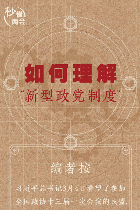 如何理解新型政党制度