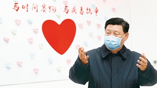 在中央政治局常委会会议研究应对新型冠状病毒肺炎疫情工作时的讲话