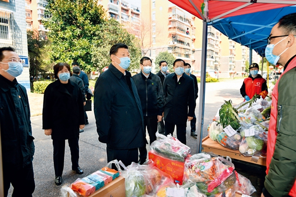 习近平：在湖北省考察新冠肺炎疫情防控工作时的讲话