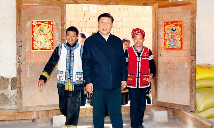 习近平：关于全面建成小康社会补短板问题