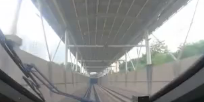 当把高铁司机 90秒第一视角看京广线