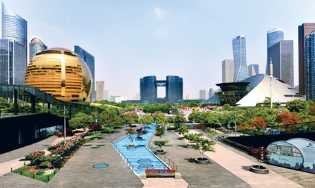 美丽中国的杭州风景