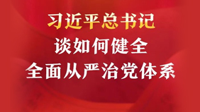 如何健全全面从严治党体系
